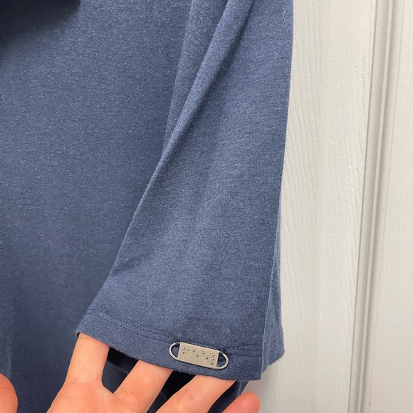 Two Blind Brothers Navy Polo - Picture 4 of 9